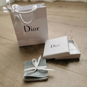 Dior Box, Pouch, & Shopping Bag
